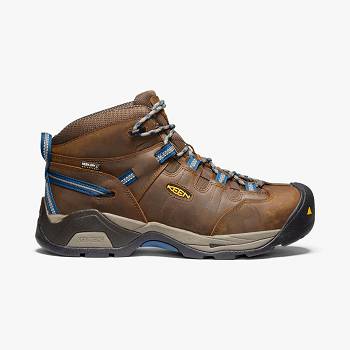 KEEN Férfi Detroit XT Waterproof Munkavédelmi Bakancs Barna